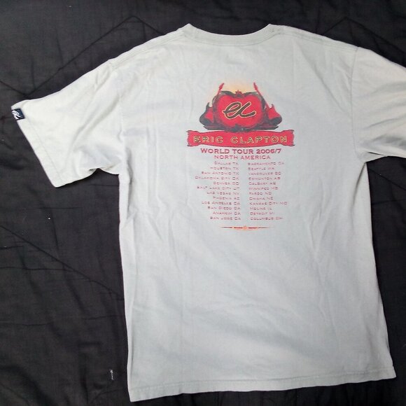 Vintage Eric Clapton World Tour 2006-07 T-Shirt - Picture 5 of 8